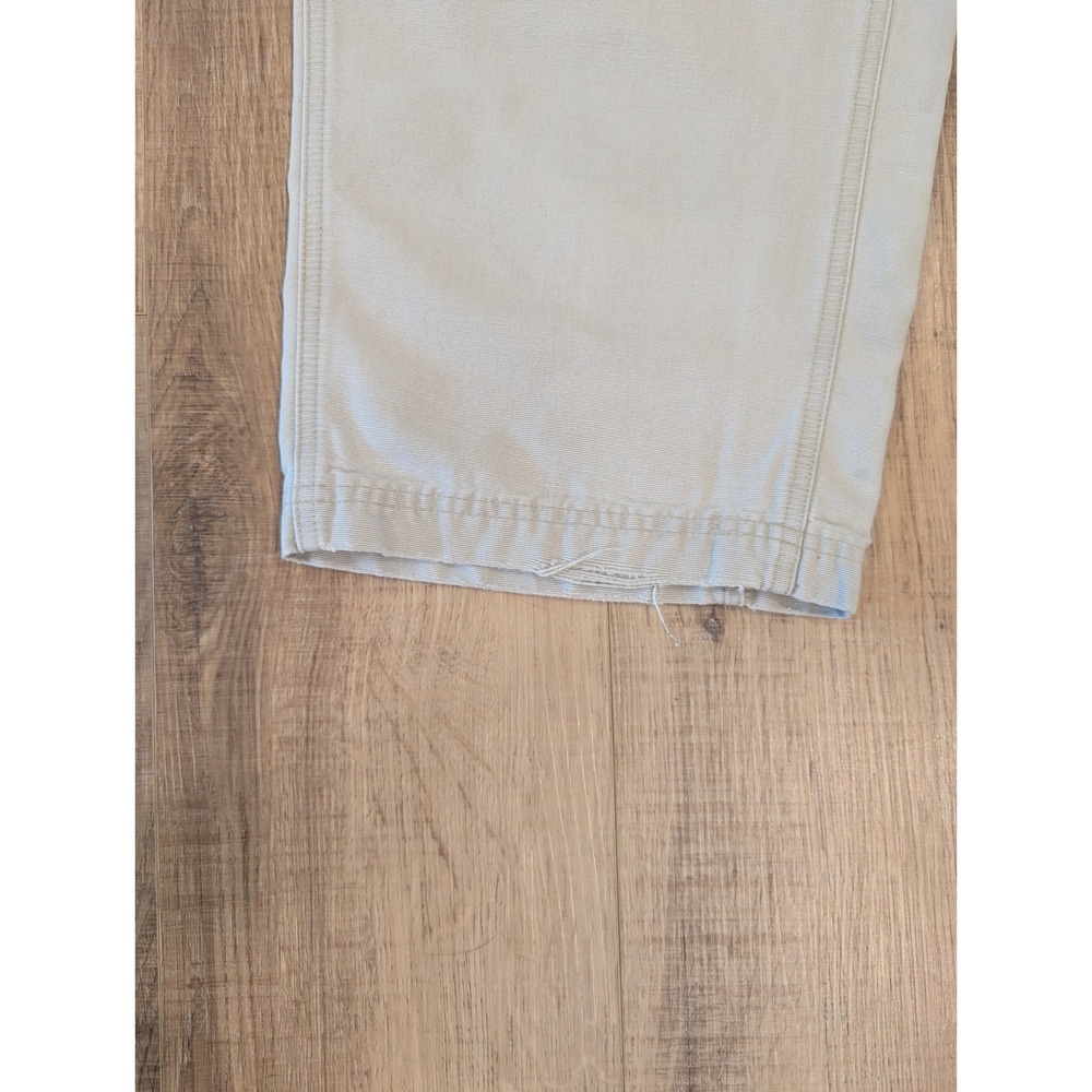 Columbia Mens Canvas Cargo Utility Pants Beige 38x30 AM8431 Heavy Duty Outdoor - Picture 8 of 10